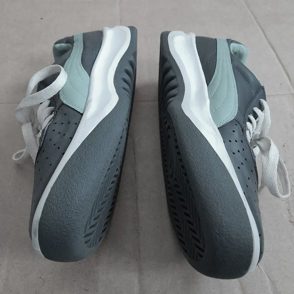 Puma GV Special Women's Sneakers Athletic Shoes Tennis Gray Green Retro 8 Size 6